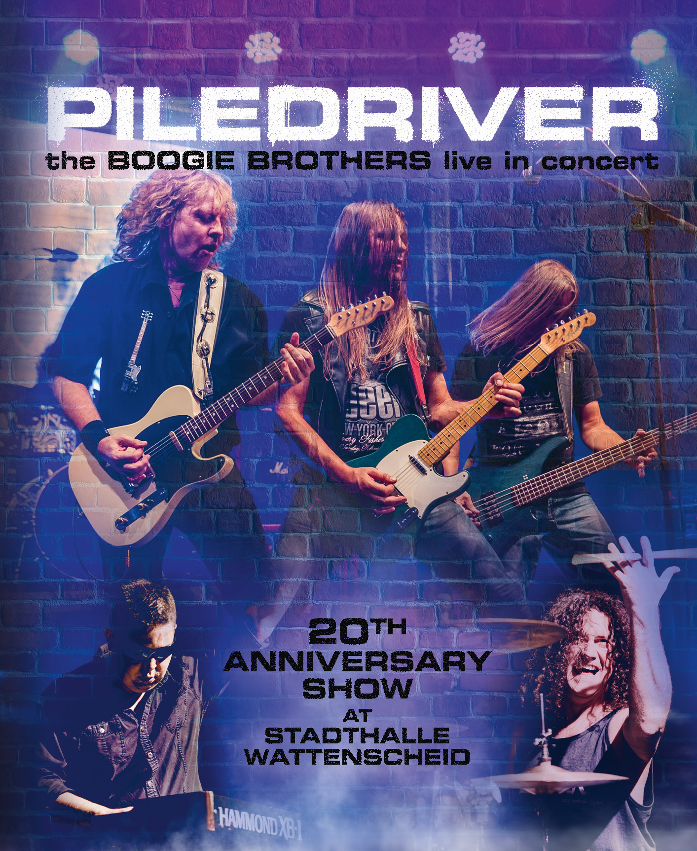 Piledriver 20thAnniversary BR2CD Cover Front